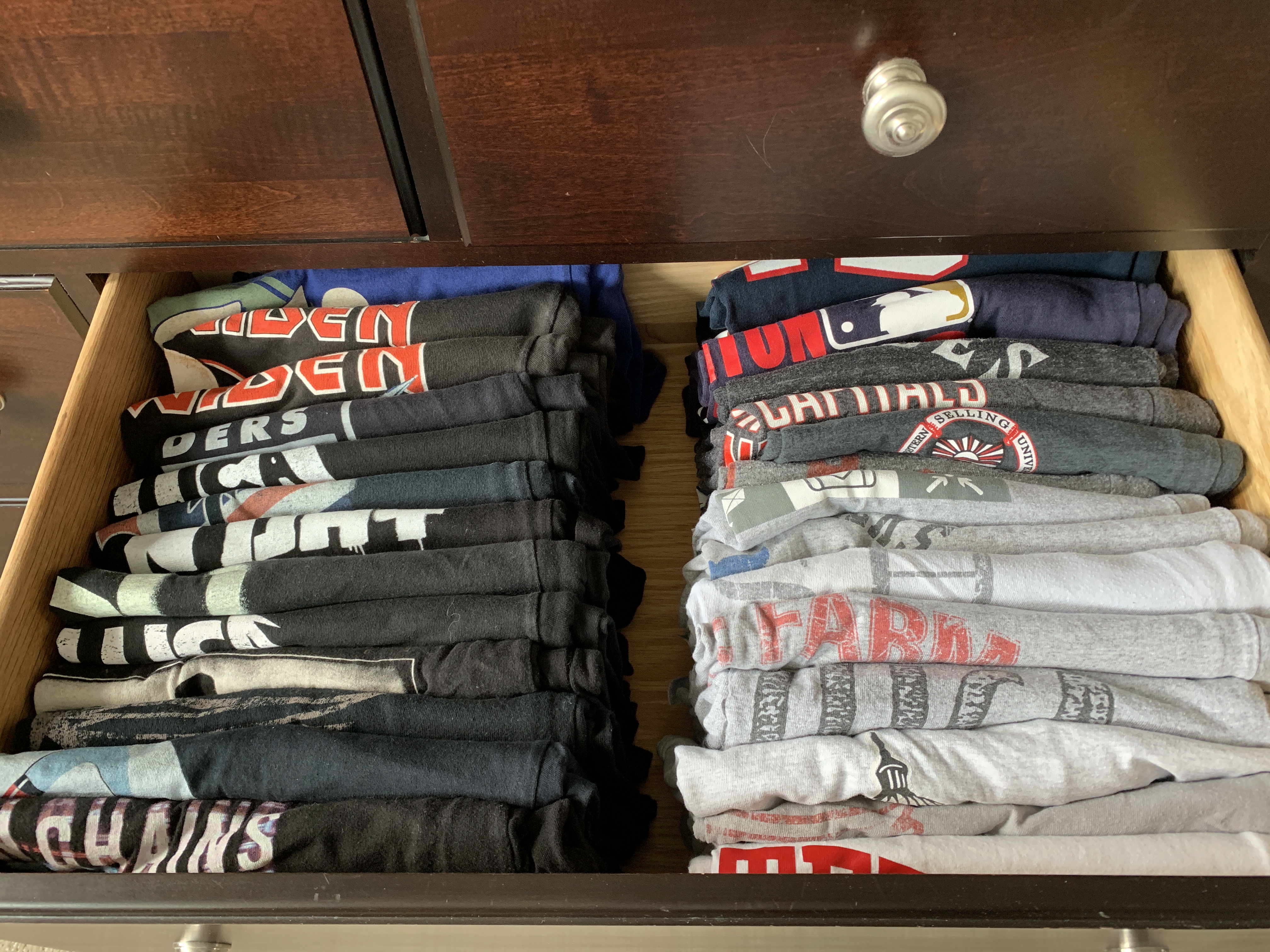 Drawer after organization
